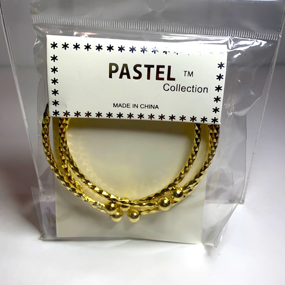 Gold Fashion Bracelet 3 Adjustable